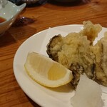 小だるま亭 - 牡蠣の天婦羅