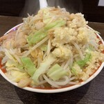 らーめん てら - 極太にんにく醤油 全増し増し、850円