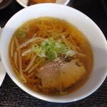 東天紅 - 半ラーメン,東天紅(愛知県安城市)20191226