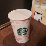 スターバックス・コーヒー - さくらアリュールティーラテ(496円)