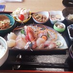 Shokudou dai - 海鮮定食(税込1,500円)