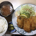 伊賀富 - カキフライ定食