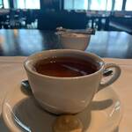 セッティエム ステーキハウス - ワントレイランチ　食後の紅茶
