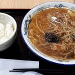 ラーメン 横浜龍麺 - サンマーメン　小ライス