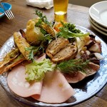 トラットリア ピッツェリア polipo - 本日のアンティパスティ ミスティ