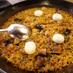Tapas Club - PAELLA DE BUTIFARRA Y SETAS