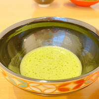 口福 みなみ - 食後のお抹茶