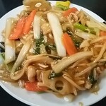 中華鈴蘭 - 五目揚げ焼きそば