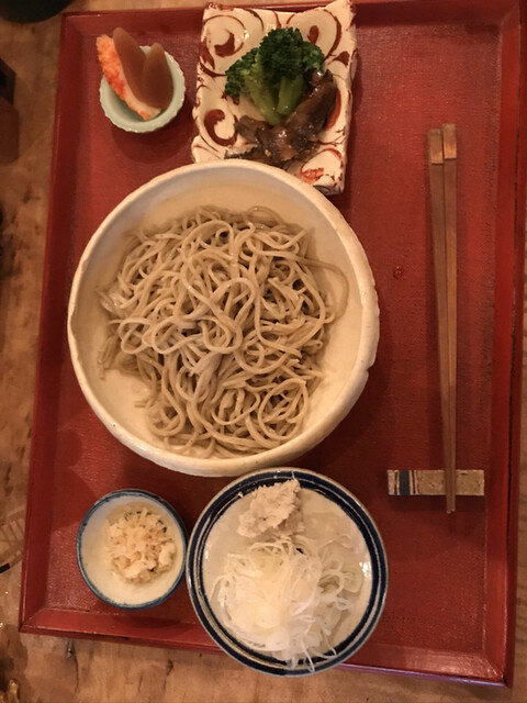 おにわか 銀座 そば 食べログ