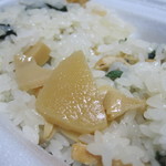 たごさく - 料理写真:竹の子おこわ