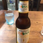 BOMBAY INDIAN RESTAURANT - BOSSインドビール(540円、外税)