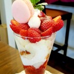 Cafe sweets Sablier - まりひめのひーちゃんパフェ