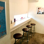 ラブクレープ - カウンター