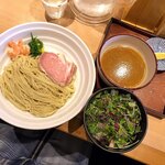 塩そば まえだ - えびのつけそば1.5玉