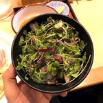 塩そば まえだ - マイクロハーブ焼豚丼（小）