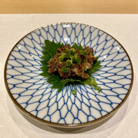 鮨 竜介 - 蛍烏賊のなめろう