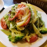 洋食 三浦亭 - 彩りサラダ