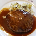 まんまるなハンバーグ