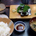 鮨芳 - こはだ刺身定食