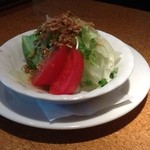 Kafe Saboiya - 2012/05 ランチのセットメニュー の野菜サラダ