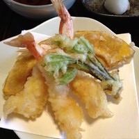 京都祇園 天ぷら八坂圓堂 - 海老、白身、カボチャ その他