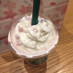 スターバックスコーヒー - さくらさくらんぼフラペチーノ637円