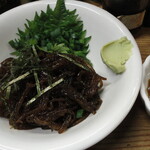 立呑み きむらや - ざるモズク