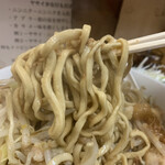 自家製ラーメン大者 - ゴワゴワ麺