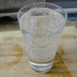 まるしん - 焼酎水割り