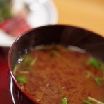 赤坂とゝや魚新 - 赤出汁（あかだし）