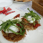 Coastes - Rosti with Somoked Salmon & Poached Eggs