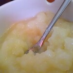 ホワイト餃子 - ニンニク