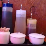 ホワイト餃子 - 調味料