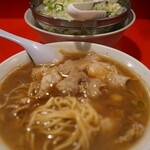 末廣ラーメン本舗 - ネギセルフサービス