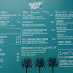 Sand Bar - フード