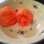 ラ・カパンニーナ - イチゴのシャーベット