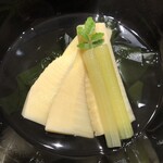 江戸前 鮨 服部 - ◎竹の子とワカメの椀