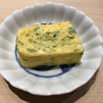 江戸前 鮨 服部 - 〇焼きたての玉子焼き