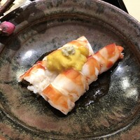 江戸前 鮨 服部 - ◎大きな車エビ