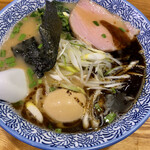 満州軒 - こがしネギ正油味玉ラーメン