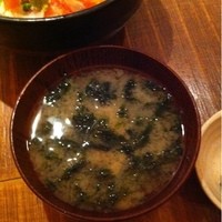 黒尊 - 味噌汁