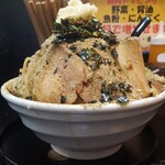 自家製太麺 ドカ盛 マッチョ - 