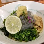 麺屋 六感堂 - S.K.M (しらすかけ麺) ＋生しらす増し