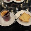 Berlin Coffee - 料理写真:ホットワインとレモンケーキ♪