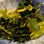 栄夏 - サニーレタスとパクチーとケールのサラダ