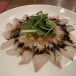 北の国バル - 鮮魚のカルパッチョ　980円