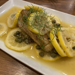 北の国バル - 北海道苫前産カスベのレモンバターソテー　740円