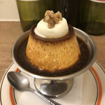 チーズ喫茶 吾輩は山羊である - カスタードプリン