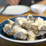 Isai ryu shan - イカと白菜の浅漬けの餃子