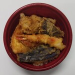 Tempura Sakusaku - 普通の天丼(他の人が食べた物、540円)